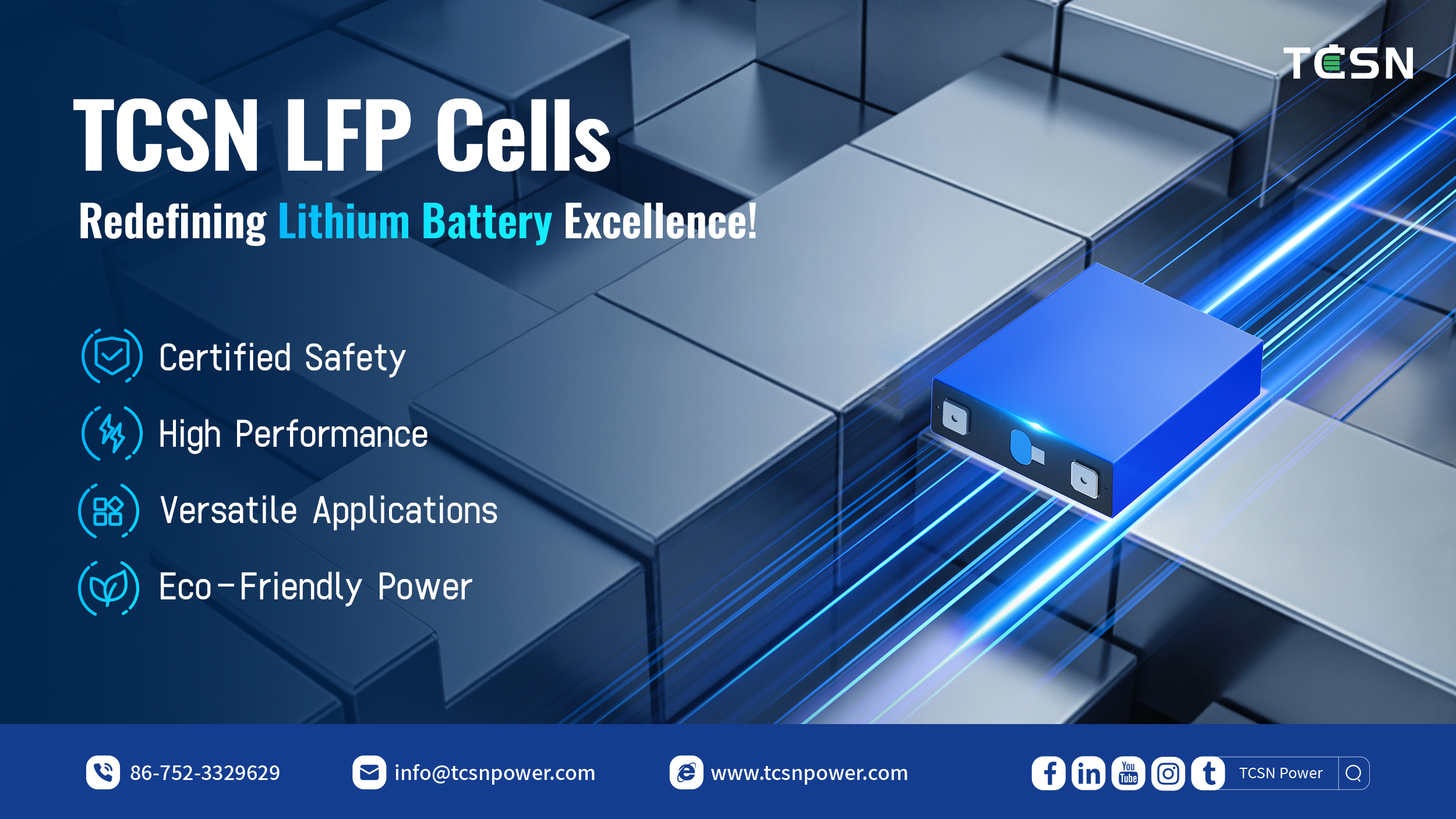 Advantages of TCSN Power Lithium Battery Cells Leading the Future of Energy Storage (1).jpg